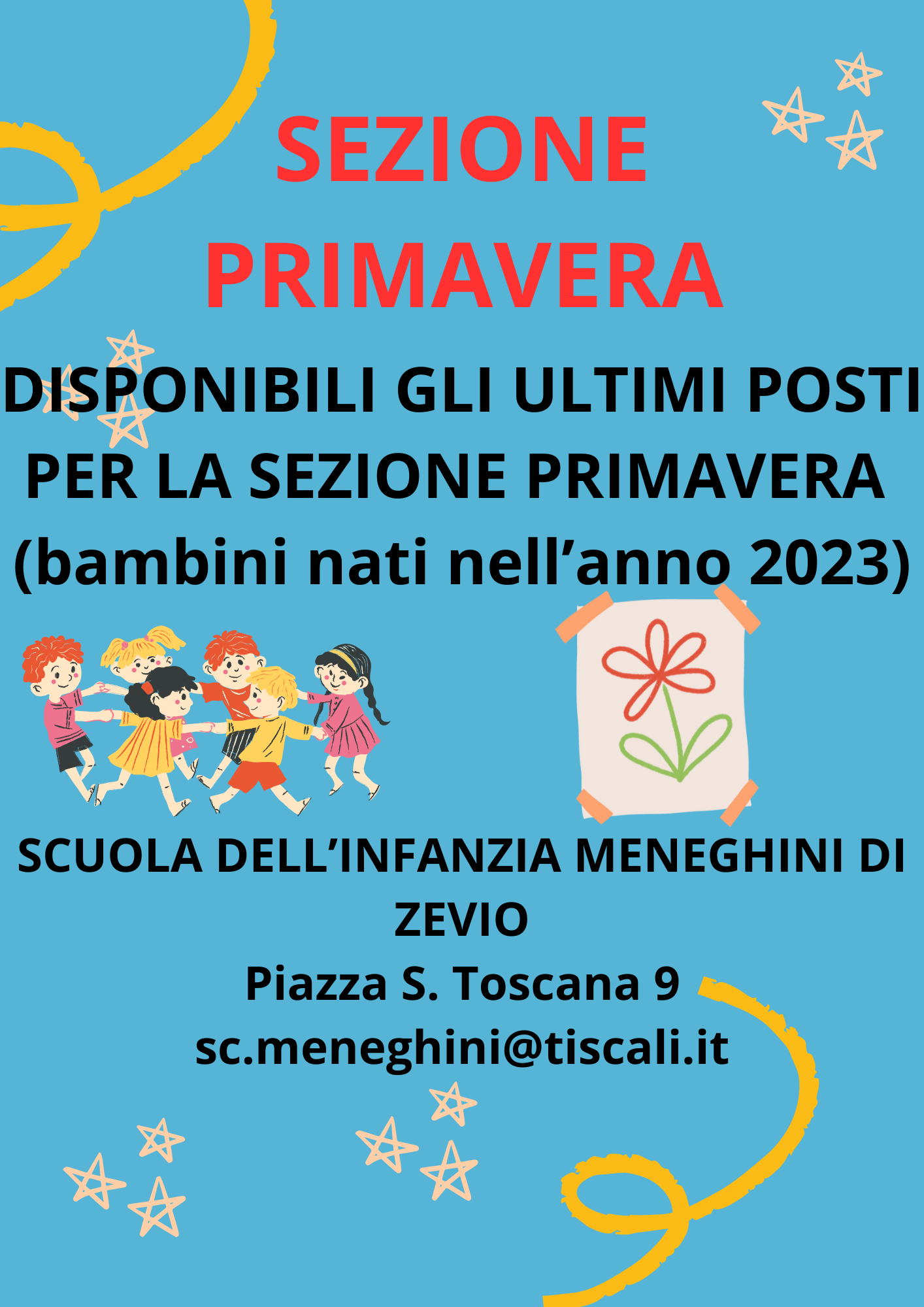 ULTIMI POSTI SEZIONE PRIMAVERA